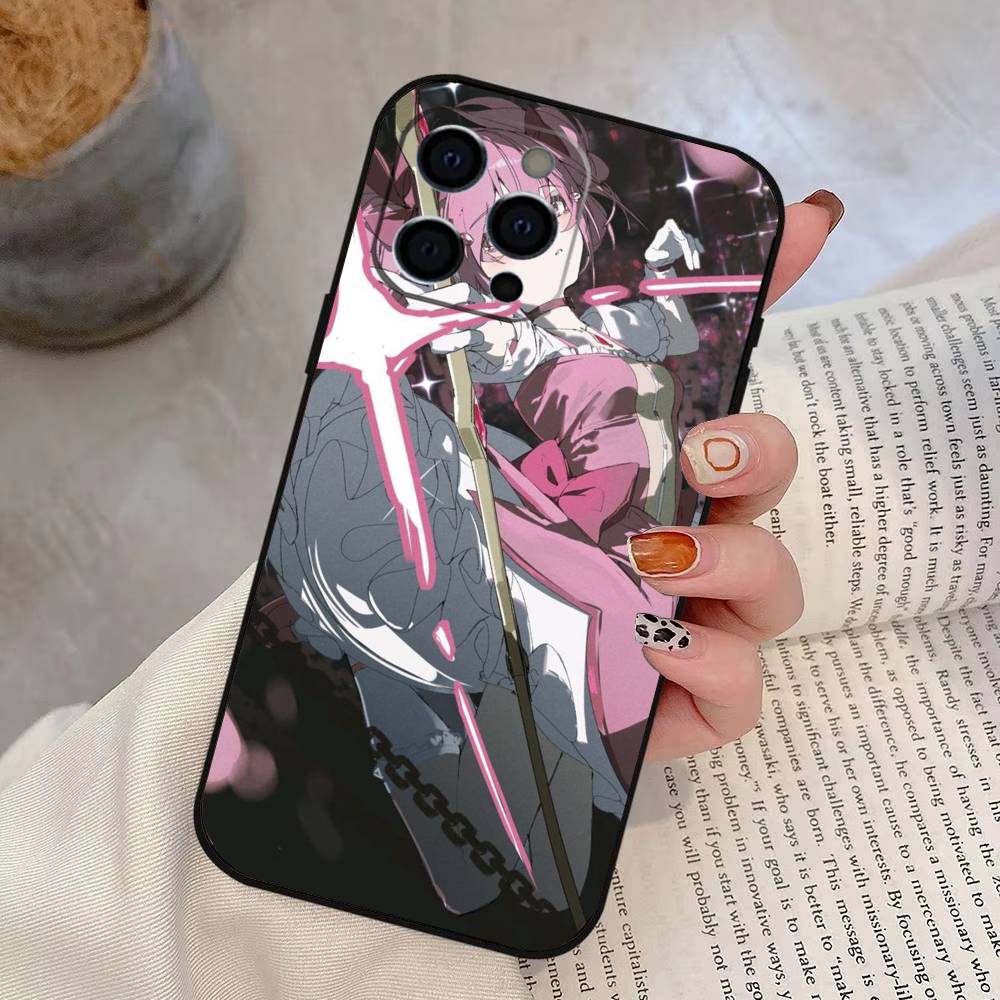 Puella Magi Madoka Magica Чехол для телефона Силиконовый Мягкий Для IPhone 17 16 15 14 13 12 11 X XR Plus Pro Max Plus