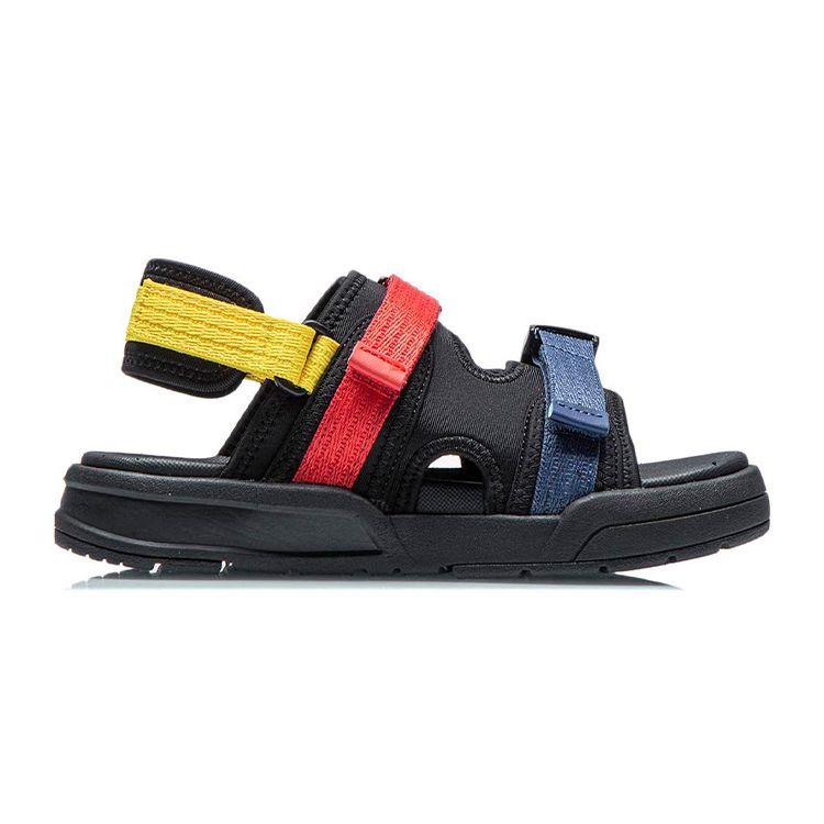 Сандалии спортивные LiNing Youth Coca детские сандалии черные красные YKUR010-5