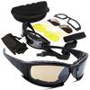Dais Style Outdoor Cycling Glasses and CS Tactical Motorcycle Goggles with X7 Polarized Set