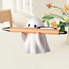 Funny Ghost Pen Holder Creative Little Ghost Statue Crafts Halloween Ghost Figurine  Stationery