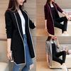 Autumn Winter Long Cardigan Female Casual Women Pocket Cardigan Sweater Knitted Cardigans All-match for Women Jacket Tops