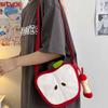 Pear Fruits Shape Crossbody Bag Harajuku Mobile Phone Pack Waterproof Funny Shoulder Bag Outdoor