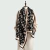 Autumn and Winter New Atmosphere Scarf Women's Dual-purpose Imitation Cashmere Air Conditioner Shawl Double-sided Thickened Warm Scarf