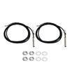 2 Set Proximity Sensor Switch Waterproof NPN DC 3 Wire Normally Open NO Proximity Switch 6?36VDC