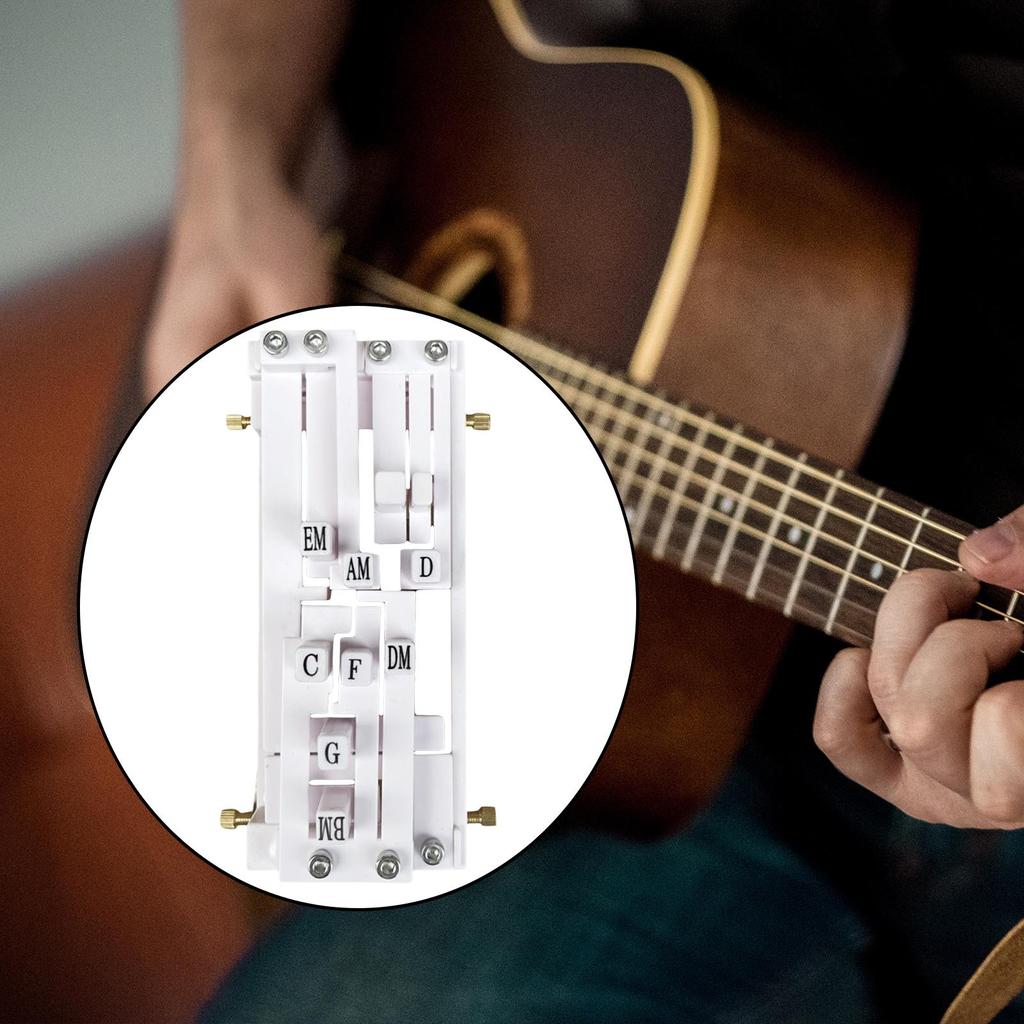 Guitar Aid Chords Trainer Teaching Useful Portable Rhythm Learning System for Acoustic