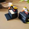 Decoration Plastic Hummingbird Toothpick Dispenser Toothpicks Container Bird Toothpick Holder Box