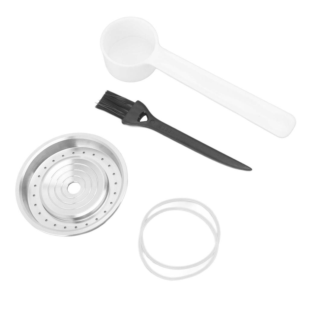 Крышка для кофейной капсулы из нержавеющей стали 304, устойчивая к ржавчине, многоразовая, заправляемая крышка для кофейной капсулы