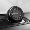 Mini Size Car Clock Round Design Quartz Clock Mechanics Style Luminous Clock  Air Conditioner Vent
