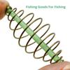 10pcs Fishing Spring Feeder Carp Fishing Equipment Tools Feeder Basket Bait Thrower Feeder Coil Inline Method Feeder
