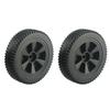 Suitable For Most Grills Replacement Grill Wheel 5.98 X 1.57 X 0.41inch Black Easy Install Long Lasting Plastic