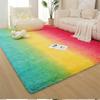 Soft Area Rugs Bedroom Carpet Fluffy Non-slip Tie-Dyed Fuzzy Shag Plush Soft Shaggy Bedside Rug Living Room Carpet
