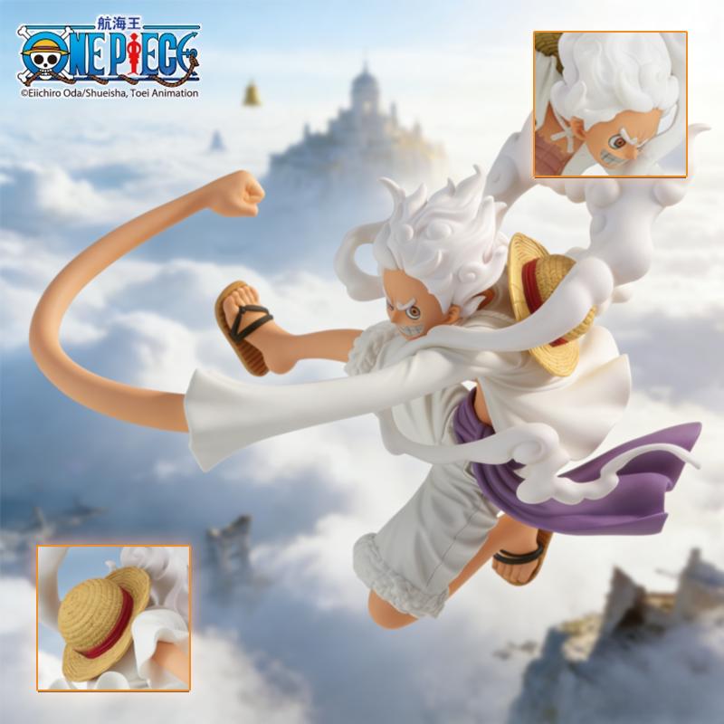 1 шт. Официальная фигурка One Piece Луффи Гир 5 - Бог Солнца Ника, Пробужденная Предельная Форма, Модель для демонстрации, Коллекционный подарок из аниме.
