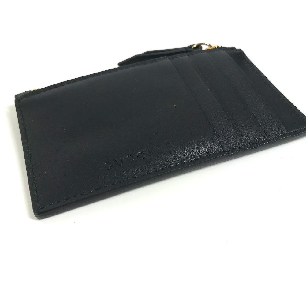 Gucci 431715 фрагмент корпуса с логотипом Кошелек Отделение для монет кошелек для монет Кожа Черный