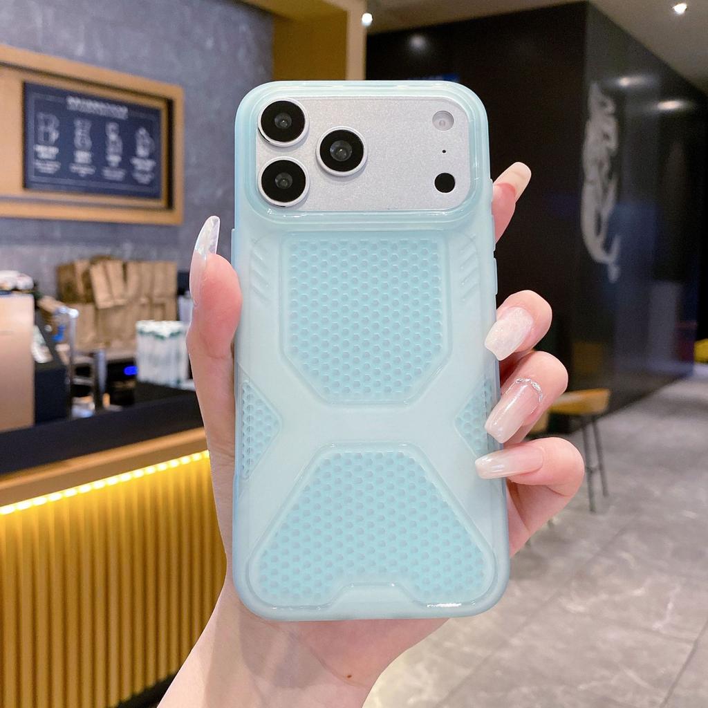 Новый чехол для мобильного телефона iPhone17PROMAX горячая распродажа чехол для мобильного телефона tpu теплоотвод Apple 16PRO/15/14 применим