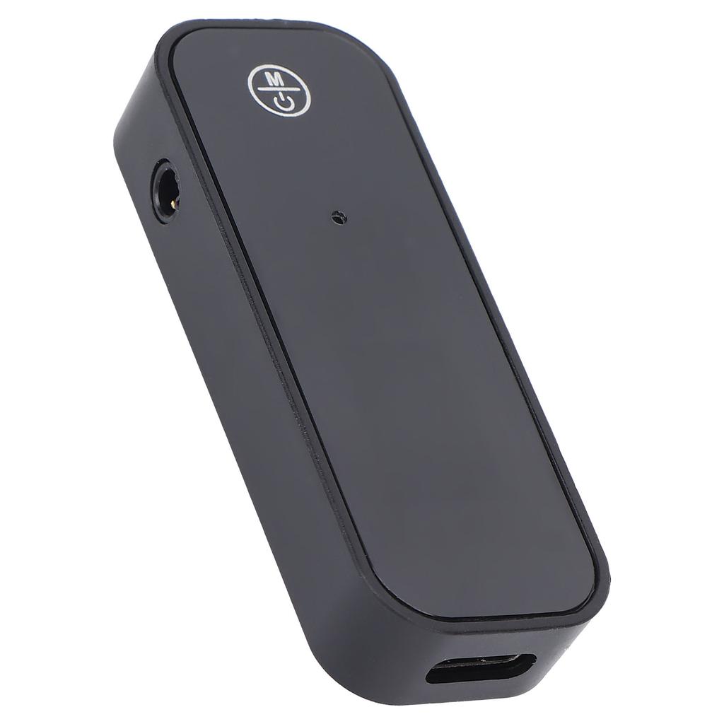 Bluetooth AUX Adapter Noise Reduction Hands Free Wireless Transmitter Receiver for Car Home Stereo Wired Headphone