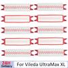 Сменные насадки для швабры Vileda UltraMax XL, многоразовые, плоские, с отжимом, быстросохнущие, машинной стирки, из микрофибры, для пола