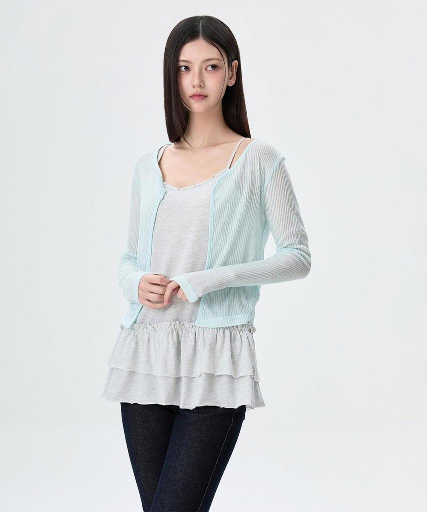 Кардиган MIXXO под лен_Miwcmg709A
