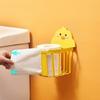 Маленькая желтая утка коробка для салфеток не требует перфорации держатель для туалетной бумаги симпатичная стойка для хранения