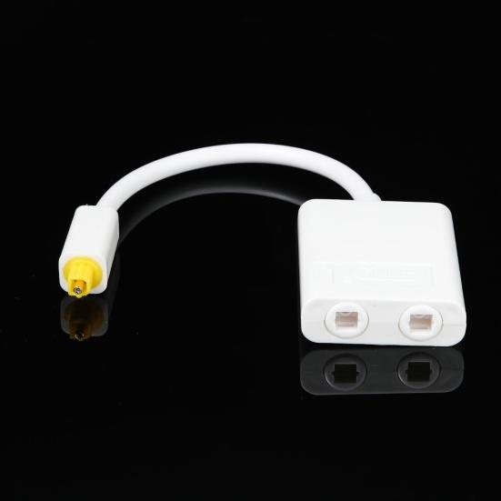 ENK 1 вход 2 выхода Цифровой оптический аудио сплиттер Адаптерный кабель для DVD-плеера, усилителя