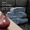 Полотенце Лаборатория Объемное Богатое #003 Лицевое Пыльно-зеленое Набор из 5 штук Отельный Стандарт Плотный Плюш Быстрое Впитывание Долговечность 100% Хлопок 480 г/м² Япония