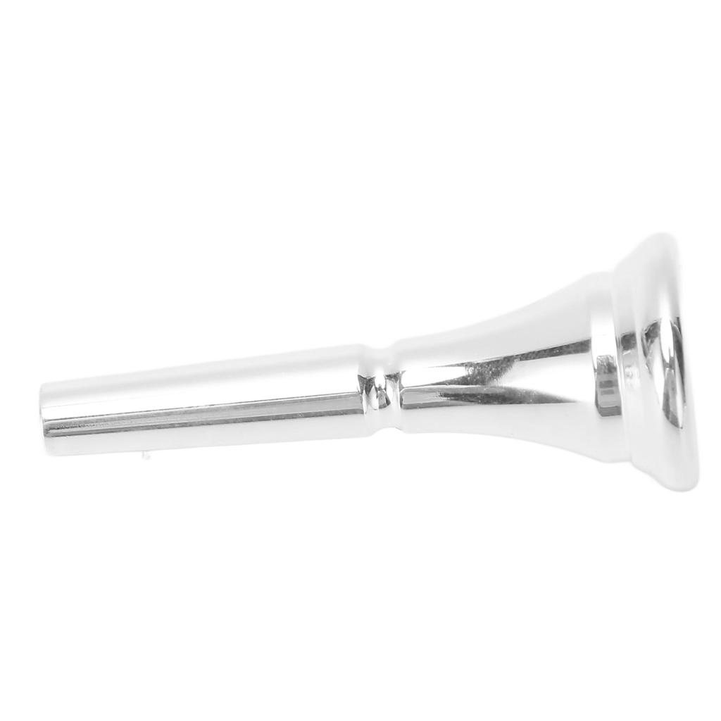 Серебряный мундштук для валторны, профессиональный латунный стандартный мундштук для французской валторны для замены