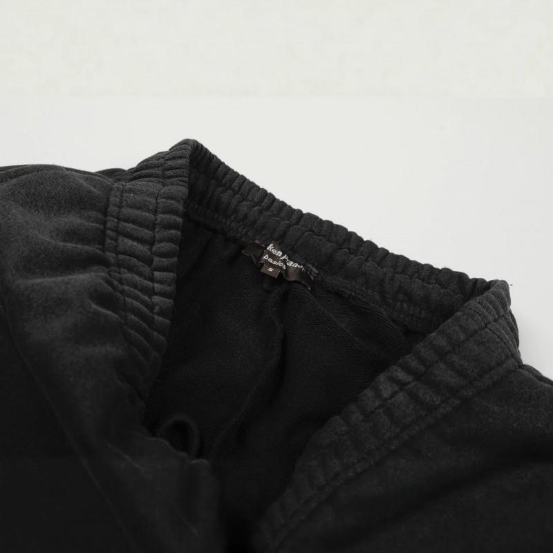 Broken Planet Streetwear Relaxed Straight Leg Pants Washed Distressed Drawstring Trousers Unisex Women Casual Daily Wear