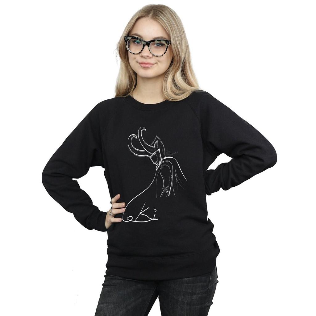 Marvel Womens/Ladies Loki Lines Sweatshirt