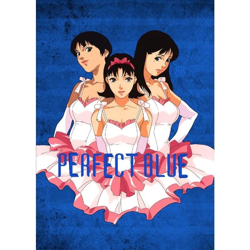 Anime Kon Satoshi Perfect Blue Posters Aesthetic Manga Comic Movie Canvas Wall Art Prints for Kawaii Kids Room Home Decor