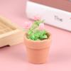 1шт миниатюрный кукольный домик роза в горшке растение