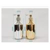 Soap bathroom Gold Chrome Plastic Bathroom Shampoo Bottle Body Wash Dispensers Hand Soap Dispensers