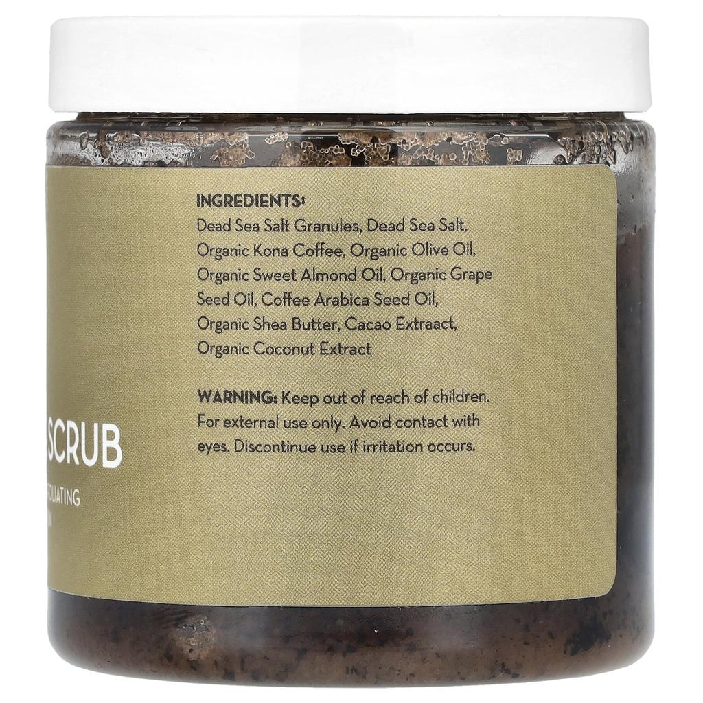 Kona Arabica Coffee Scrub, 340G(12Oz)