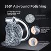 Scarletsin C-123 L-size Men's Stainless Steel Waterproof BDSM Chastity Lock Birdcage Alternative Adult Toy Adult Stimulation