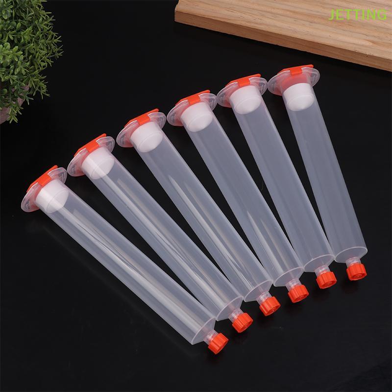 6PCS Dispensing Cylinder Syringe PP Tube Flux Container USA Type Glue 3CC 5CC 10CC 30CC 50CC Sub-Packing