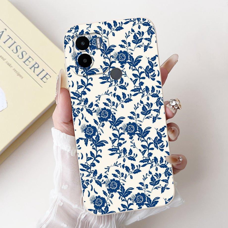 Чехол для Xiaomi Redmi A1+ A2+ A1 A2 A3 A3X A3 Pro Funda Redmi A5 A4 С рисунком Сердце Бантик Цветочный Мотив Чехол Мягкий Силикон