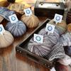 Хлопково-шерстяная мохеровая пряжа с градиентной камуфляжной расцветкой для ручного вязания шарфов и шапок