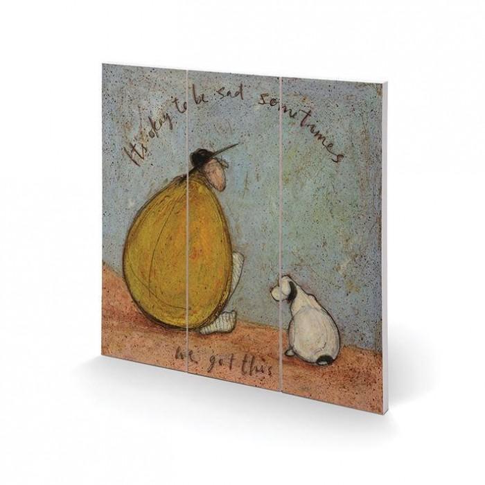 Sam Toft У нас есть эта квадратная табличка