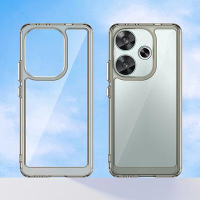 Чехол для Xiaomi Redmi Turbo 3 5G/Poco F6 5G, ТПУ+Акриловый корпус телефона, Мобильные аксессуары