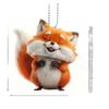 Car Fox Enchanting Hanging Decoration Vibrant Acrylic Pendant For Interior Style
