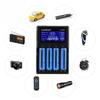 LiitoKala Lii-PD4 LCD Зарядное устройство для литиевых аккумуляторов для 18650, 26650, 21700