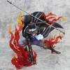 New 22cm One Piece Sabo Fire Fist Iu Resonance Series Gk Statue Anime Figure Collectible Model Desktop Decoration Gift Fans