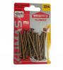 Hardened wood screws 4x45mm 22pcs PZ2 gold