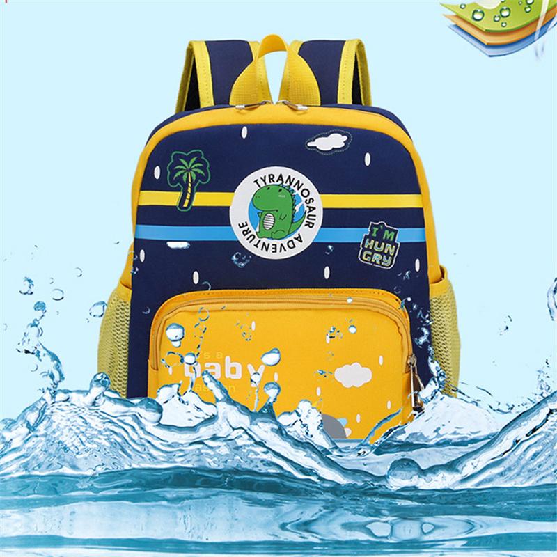 Мультфильм динозавр дети защита позвоночника легкий школьный ранец детский сад мальчики девочки милый рюкзак большая вместительная сумка
