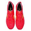 Mizuno Morelia Neo Round Toe Lace-Up FG (Rubber Long Studs) Slip-Resistant Durable Soccer Shoes Men Soccer Shoes Red P1GA233264