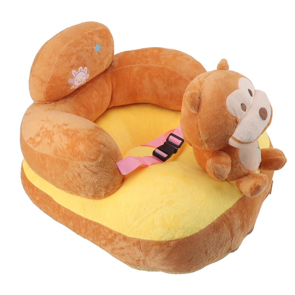 Baby Sitting Sofa Chair Comfortable Anti Rollover Portable Plush Infants Toddler Learning To Sit
