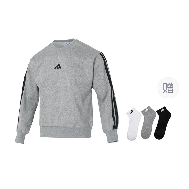 adidas Бесплатная доставка с AdiClub Essentials Толстовка из флиса с 3 полосками JE6308