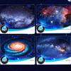 Звездный планетарий-проектор, вращающийся на 360°, светодиодный ночник-галактика, проекционная лампа для спальни, потолка, декора комнаты, подарка детям