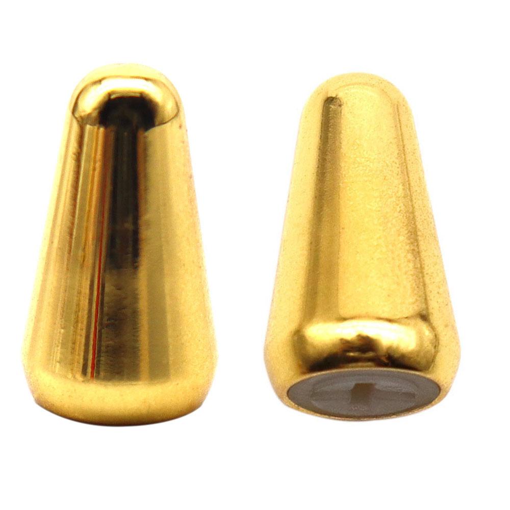 1pcs/2pcs Brass Guitar Switch Cap Metal Toggle Switch Tip Embedded Cross Core Expandable Hole for ST TL Guitar Accessories