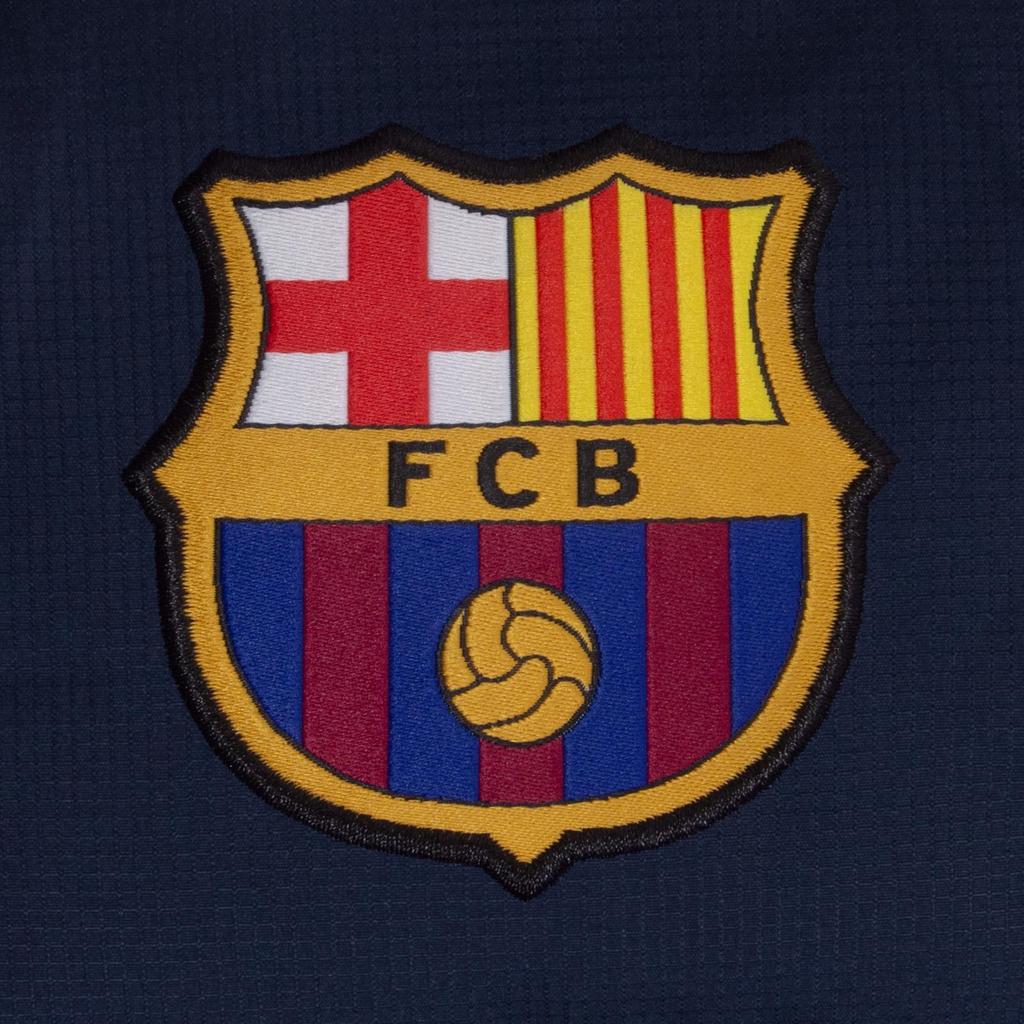 FC Barcelona Мужская стеганая куртка Crest