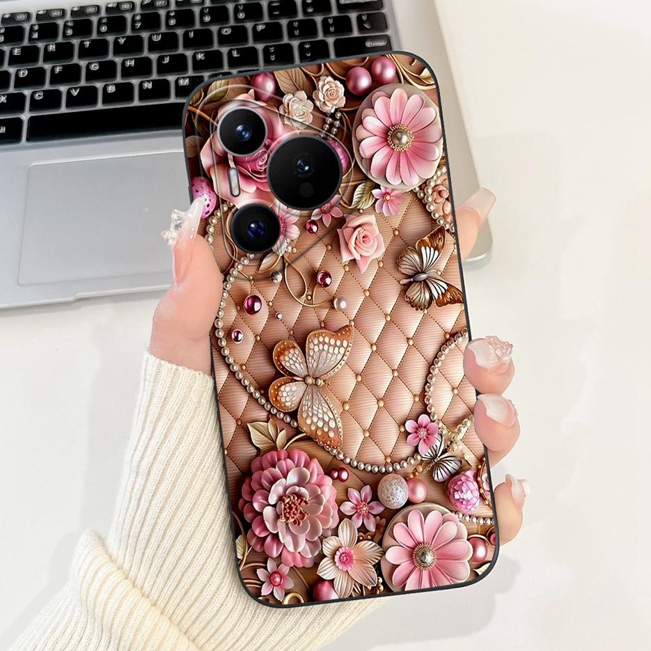 Чехол для Huawei Pura 70 Pro Plus HBN-AL10 Милый Чехол с Рисунком Конфет Мягкий Силиконовый Чехол для Huawei Pura 70 Ultra Pura70 Pro+ Корпус