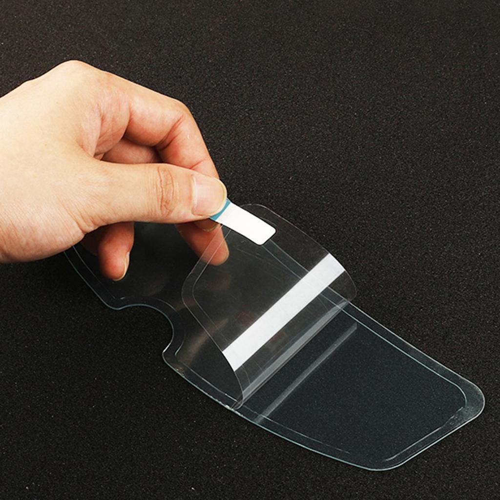 Водонепроницаемая пленка для линзы мотоциклетного шлема, Универсальная пленка для защиты от дождя и тумана, Прозрачная наклейка на линзу шлема Анти